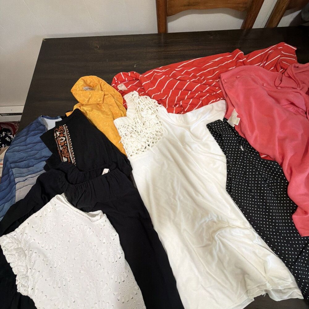 Womans Clothes Small Lot Of 9, Tops, Tanks, Sleeveless, Size S